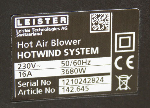 Leister Hotwind 